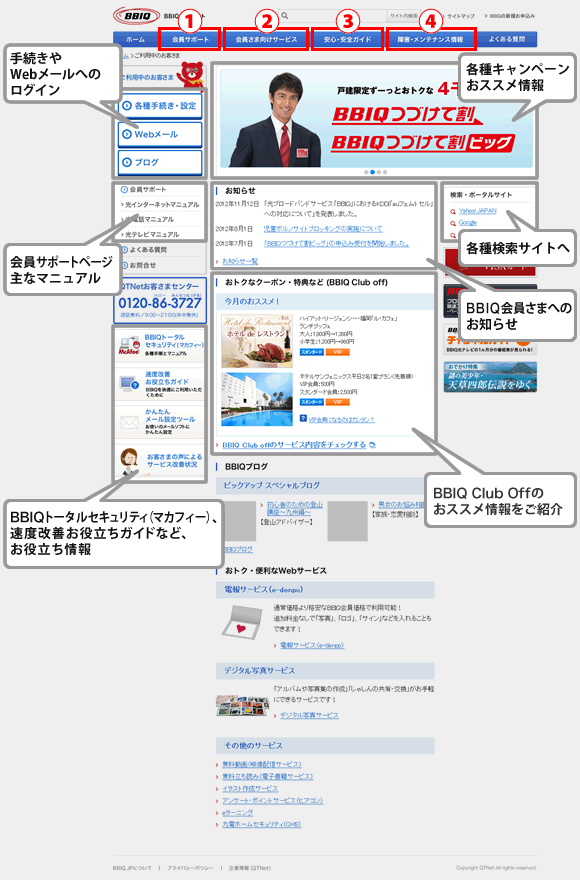 iqポータルサイトの掲載内容変更について iqデモサイト専用